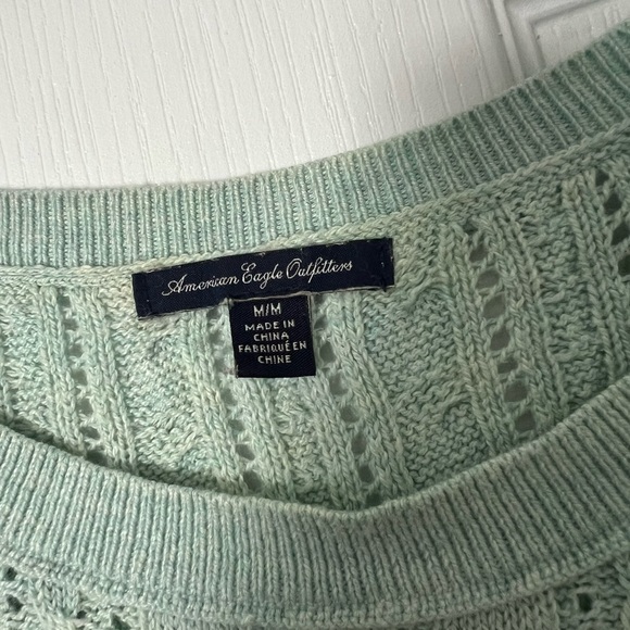 American Eagle Outfitters | light green long sleeve sweater - M - Picture 3 of 8